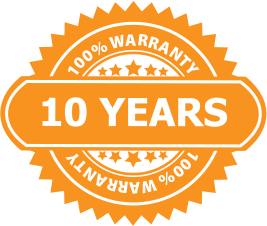 10 Years Warranty